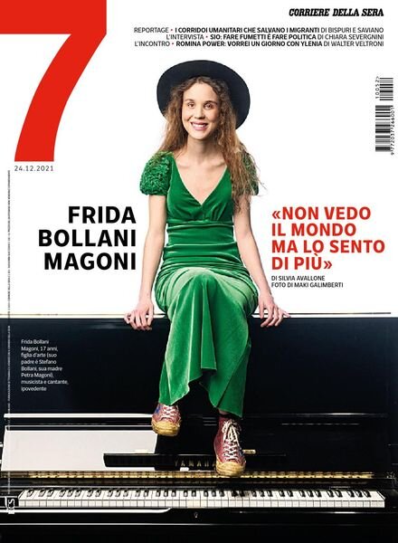Corriere della Sera Sette – 24 dicembre 2021 Cover