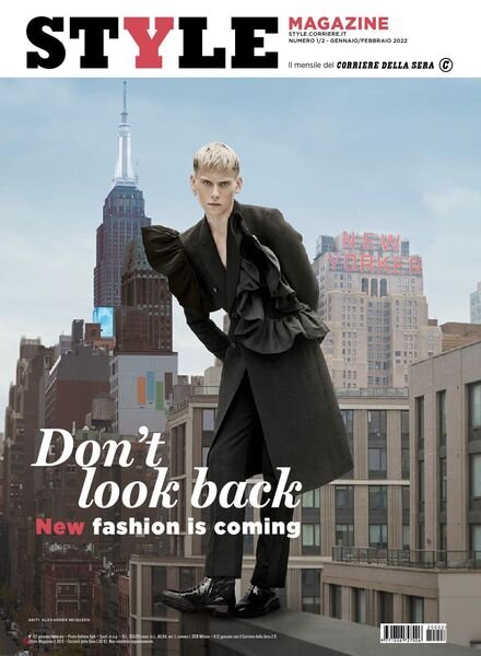 Corriere della Sera Style – febbraio 2022 Cover