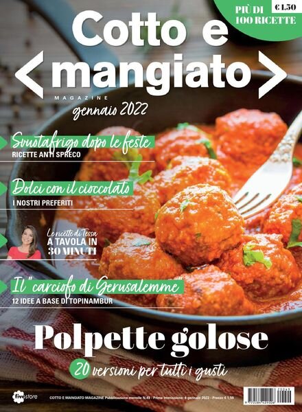 Cotto e Mangiato – gennaio 2022 Cover