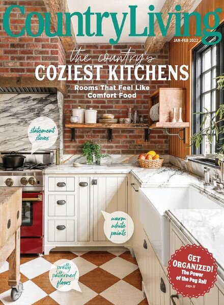 Country Living USA – January 2022 Cover