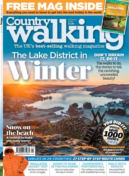Country Walking – January 2022 Cover