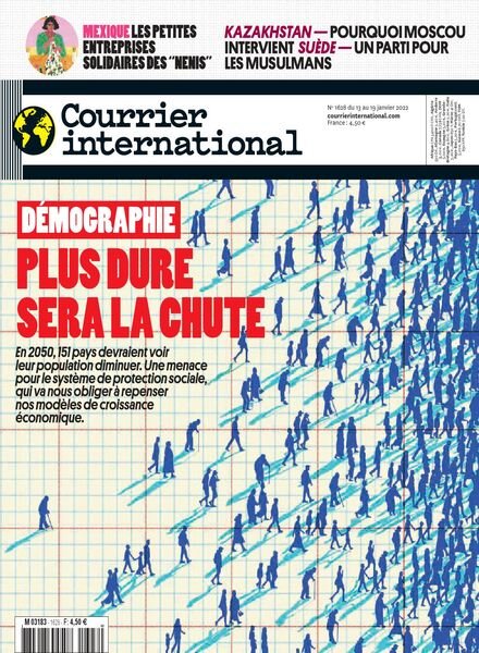 Courrier International – 13 Janvier 2022 Cover