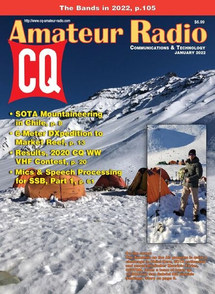 CQ Amateur Radio – January 2022 Cover