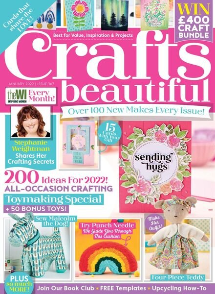 Crafts Beautiful – Issue 367 – January 2022 Cover