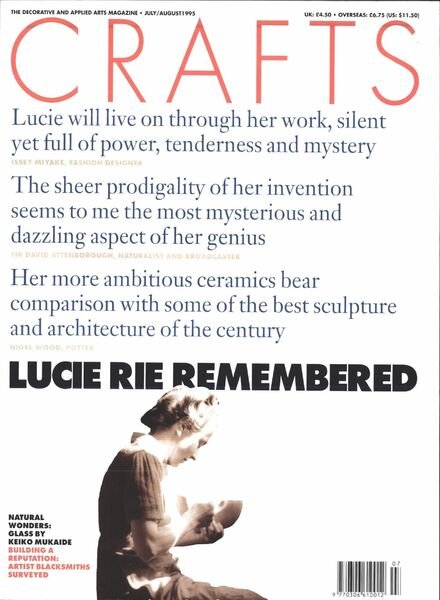 Crafts – July-August 1995 Cover