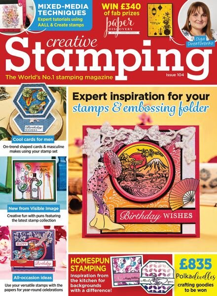 Creative Stamping – January 2022 Cover
