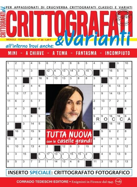 Crittografati & Varianti – febbraio 2022 Cover