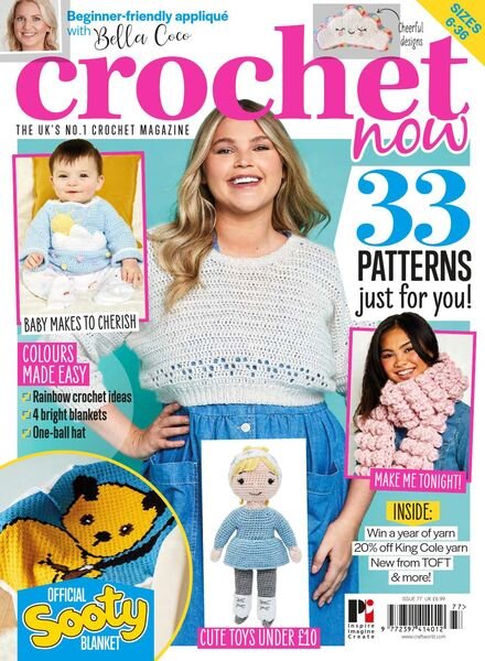 Crochet Now – Issue 77 – January 2022 Cover