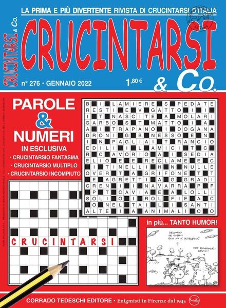 Crucintarsi & Co – gennaio 2022 Cover