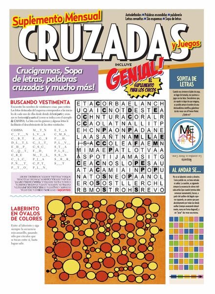 Cruzadas y Genial! – junio 2021 Cover