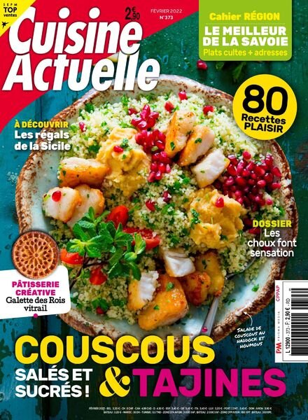 Cuisine Actuelle – Fevrier 2022 Cover