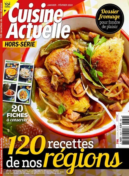 Cuisine Actuelle – Hors-Serie – Janvier-Fevrier 2022 Cover