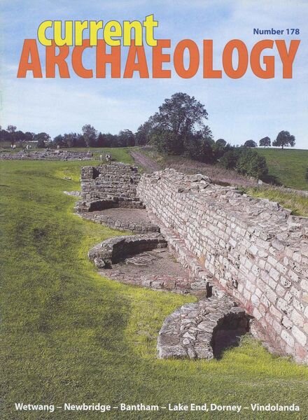 Current Archaeology – Issue 178 Cover