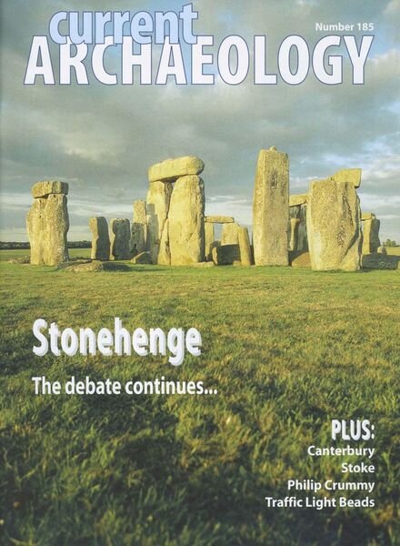 Current Archaeology – Issue 185 Cover