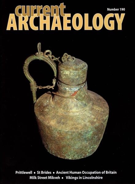 Current Archaeology – Issue 190 Cover