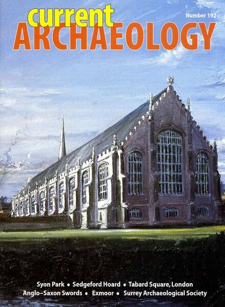 Current Archaeology – Issue 192 Cover