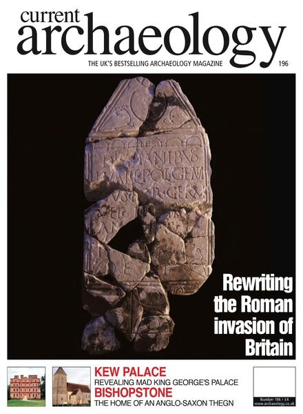 Current Archaeology – Issue 196 Cover
