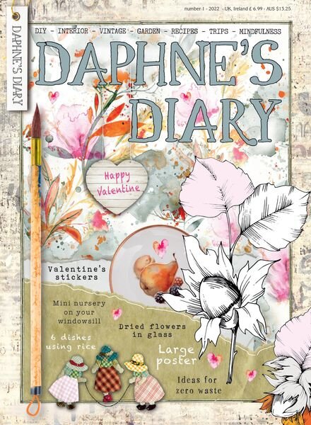 Daphne’s Diary English Edition – January 2022 Cover