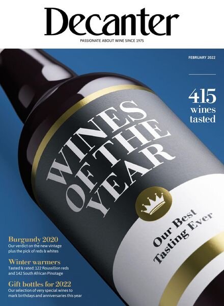 Decanter UK – February 2022 Cover