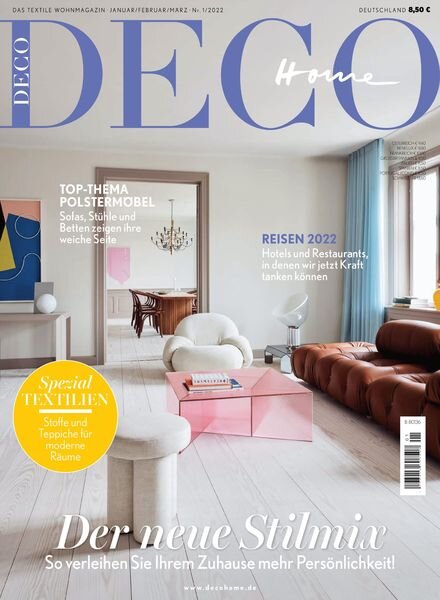 Deco Home – Januar 2022 Cover