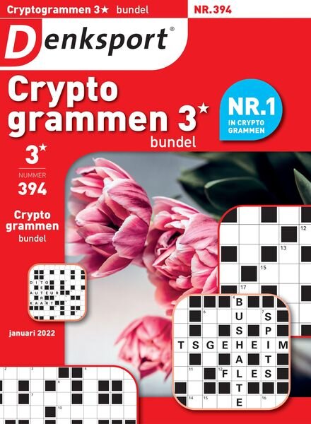 Denksport Cryptogrammen 3 bundel – 20 januari 2022 Cover