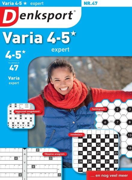 Denksport Varia expert 4-5 – 06 januari 2022 Cover