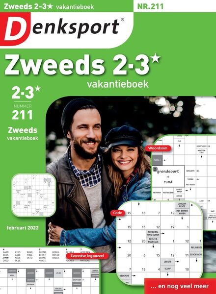 Denksport Zweeds 2-3 vakantieboek – 20 januari 2022 Cover