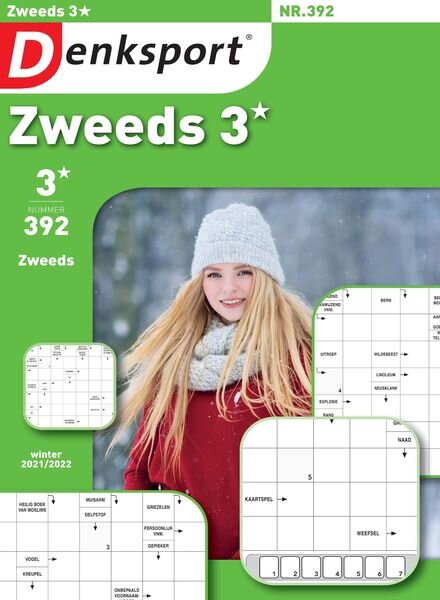 Denksport Zweeds 3 – december 2021 Cover