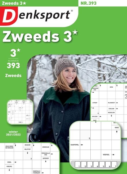 Denksport Zweeds 3 – januari 2022 Cover