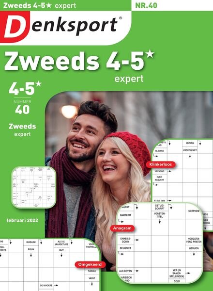 Denksport Zweeds 4-5 – 20 januari 2022 Cover