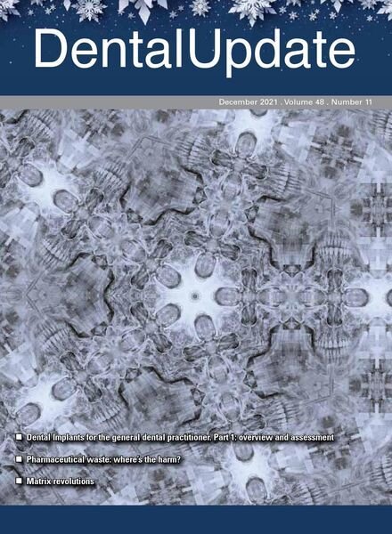Dental Update – December 2021 Cover