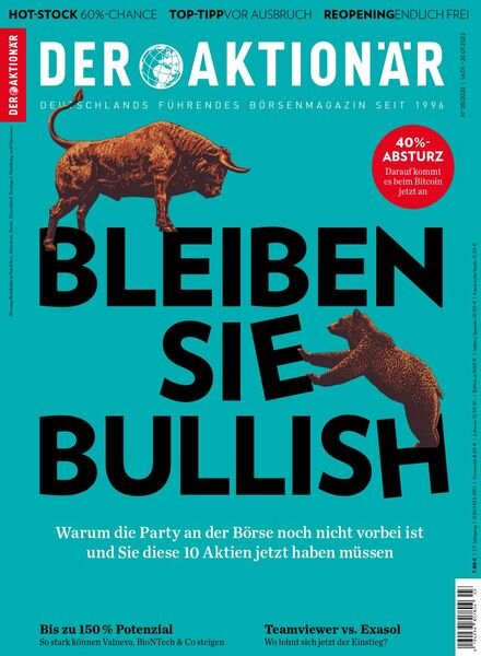 DER AKTIONAR – 14 Januar 2022 Cover