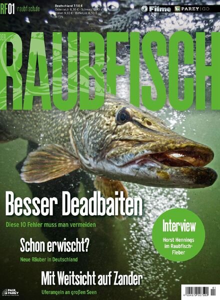 Der Raubfisch – Januar-Februar 2022 Cover