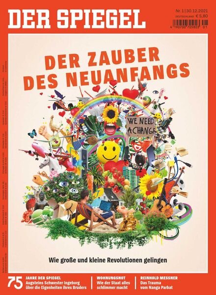 DER SPIEGEL – 30 Dezember 2021 Cover