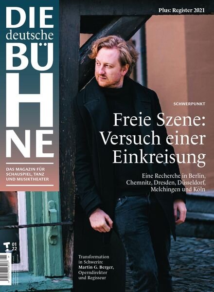 Die Deutsche Buhne – Januar 2022 Cover
