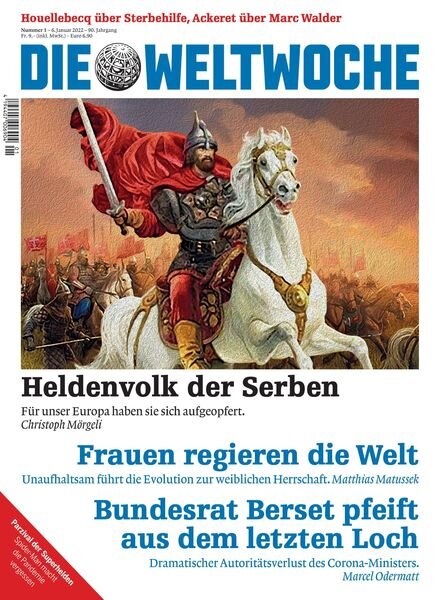 Die Weltwoche – 06 Januar 2022 Cover