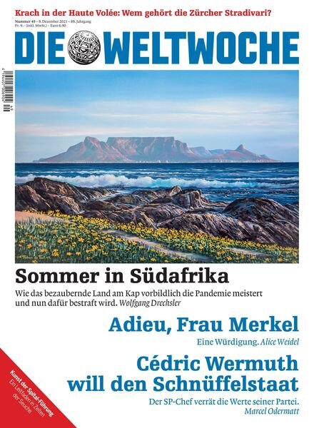Die Weltwoche – 09 Dezember 2021 Cover