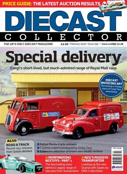 Diecast Collector – Issue 292 – February 2022 Cover