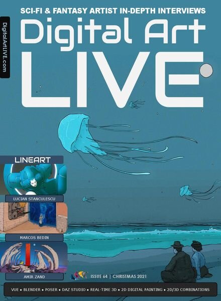 Digital Art Live – Issue 64, December 2021 Cover