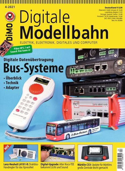 Digitale Modellbahn – Nr4 2021 Cover