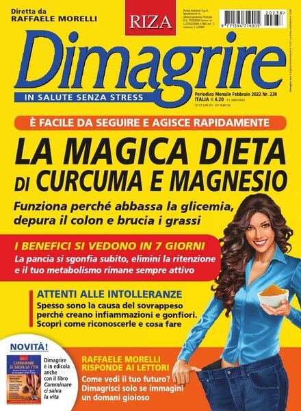 Dimagrire – Febbraio 2022 Cover
