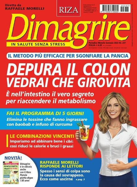 Dimagrire – Gennaio 2022 Cover