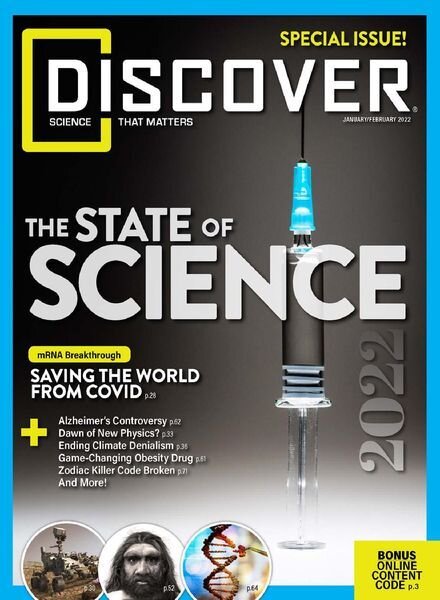 Discover – January 2022 Cover