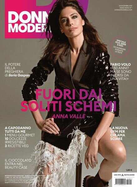 Donna Moderna – 23 dicembre 2021 Cover