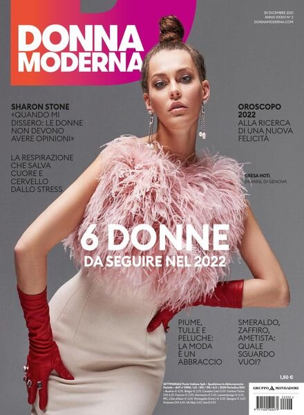Donna Moderna – 30 Dicembre 2021 Cover