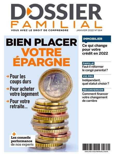 Dossier Familial – Janvier 2022 Cover