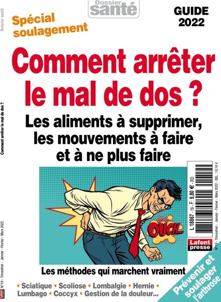 Dossier Sante – Janvier-Mars 2022 Cover