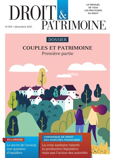 Droit & Patrimoine – Decembre 2021 Cover