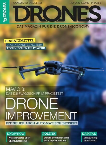 Drones – Dezember 2021 Cover