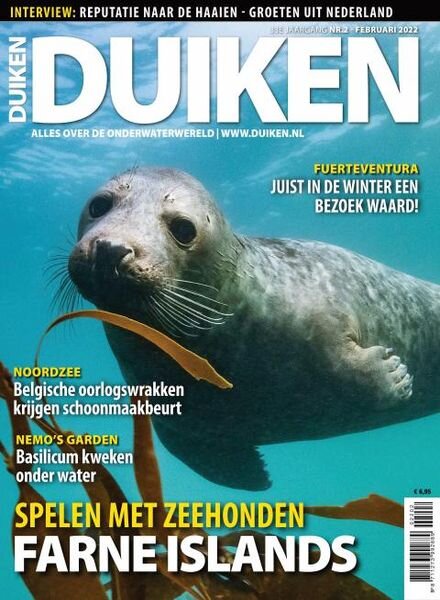 Duiken – februari 2022 Cover